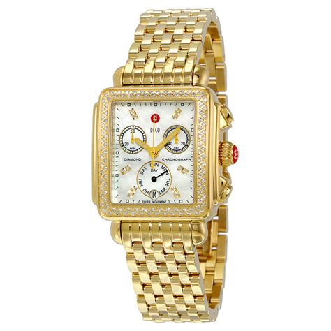 michele deco diamond watch replica|michele deco watch sapphire crystal.